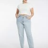 Sanctuary Clothing 90's Straight Leg Jean Cascade Inclusive Collection The Curve Shop