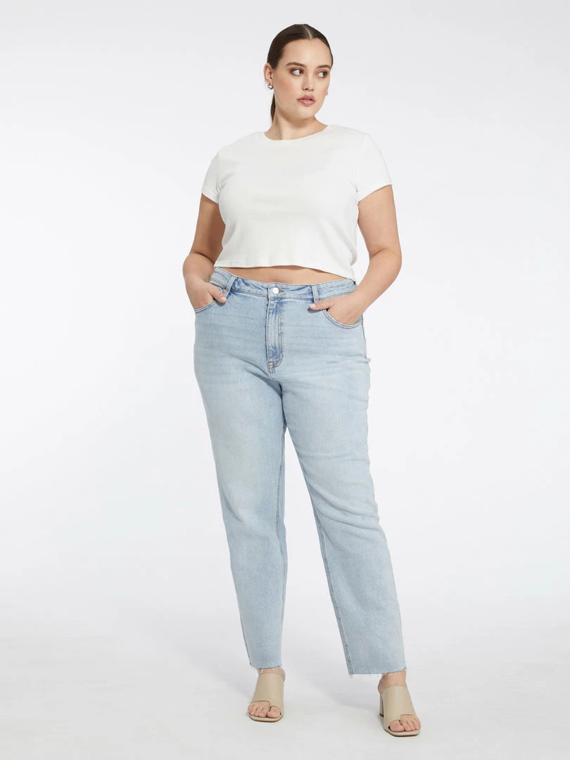 Sanctuary Clothing 90's Straight Leg Jean Cascade Inclusive Collection The Curve Shop 1 Sanctuary Clothing 90's Straight Leg Jean Cascade Inclusive Collection The Curve Shop