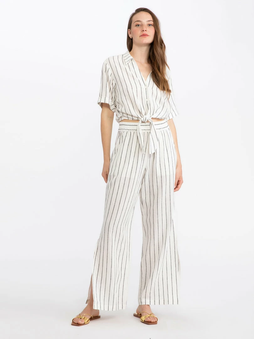 Sanctuary Clothing Ocean Front Pull On Pant Marina Stripe 1 Sanctuary Clothing Ocean Front Pull On Pant Marina Stripe