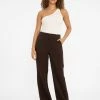 Sanctuary Clothing Summer Easy Going Pant Chocolate Chip