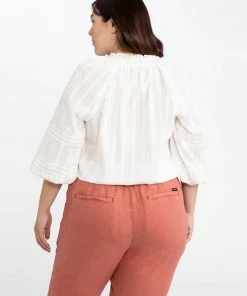 Sanctuary Clothing Summer Don't Forget Blouse Brilliant White Inclusive Collection