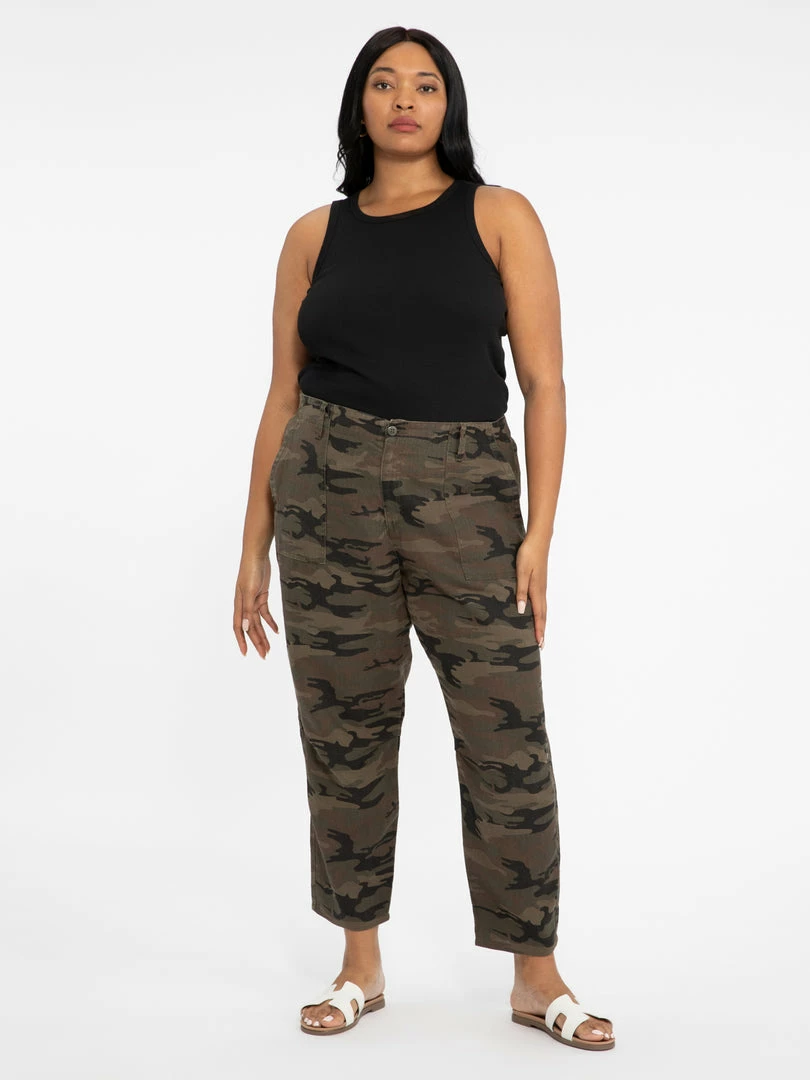 Sanctuary Clothing Everyday Linen Pant Little Hero Camo Inclusive Collection 1 Sanctuary Clothing Everyday Linen Pant Little Hero Camo Inclusive Collection