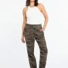 Sanctuary Clothing Everyday Linen Pant Little Hero Camo