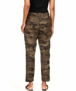 Sanctuary Clothing Everyday Linen Pant Little Hero Camo