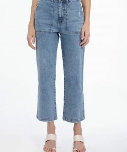 Sanctuary Clothing Vacation Crop Pant Retro Wash