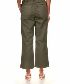 Sanctuary Clothing Vacation Crop Pant Hiker Green Camo & Surplus
