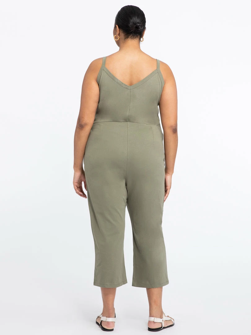 Sanctuary Clothing Button Front Knit Jumpsuit Trail Green Inclusive Collection 3 Sanctuary Clothing Button Front Knit Jumpsuit Trail Green Inclusive Collection