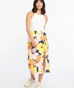 Sanctuary Clothing Summer Night Ride Midi Skirt Days Into Nights