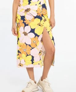 Sanctuary Clothing Summer Night Ride Midi Skirt Days Into Nights