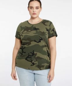 Sanctuary Clothing The Perfect Tee Hiker Camo Inclusive Collection