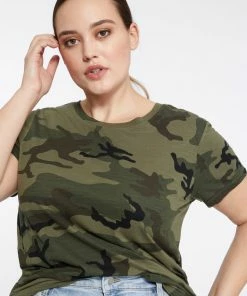 Sanctuary Clothing The Perfect Tee Hiker Camo Inclusive Collection