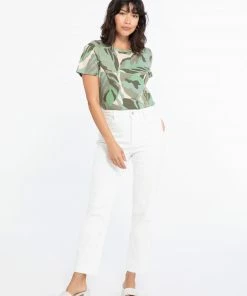 Sanctuary Clothing Summer The Perfect Tee Palm Camo