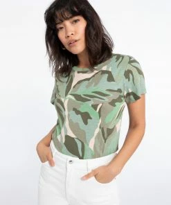 Sanctuary Clothing Summer The Perfect Tee Palm Camo