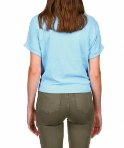 Sanctuary Clothing All Day Tie Tee Angel Blue Sustainable
