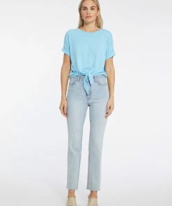 Sanctuary Clothing All Day Tie Tee Angel Blue Sustainable