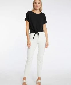 Sanctuary Clothing All Day Tie Tee Black