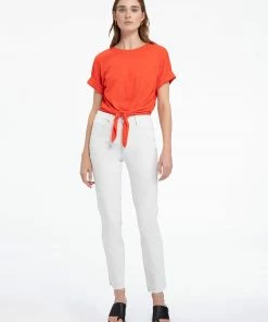 Sanctuary Clothing All Day Tie Tee Red Alert Sustainable