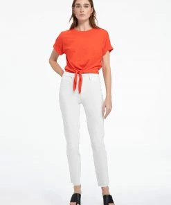 Sanctuary Clothing All Day Tie Tee Red Alert Sustainable