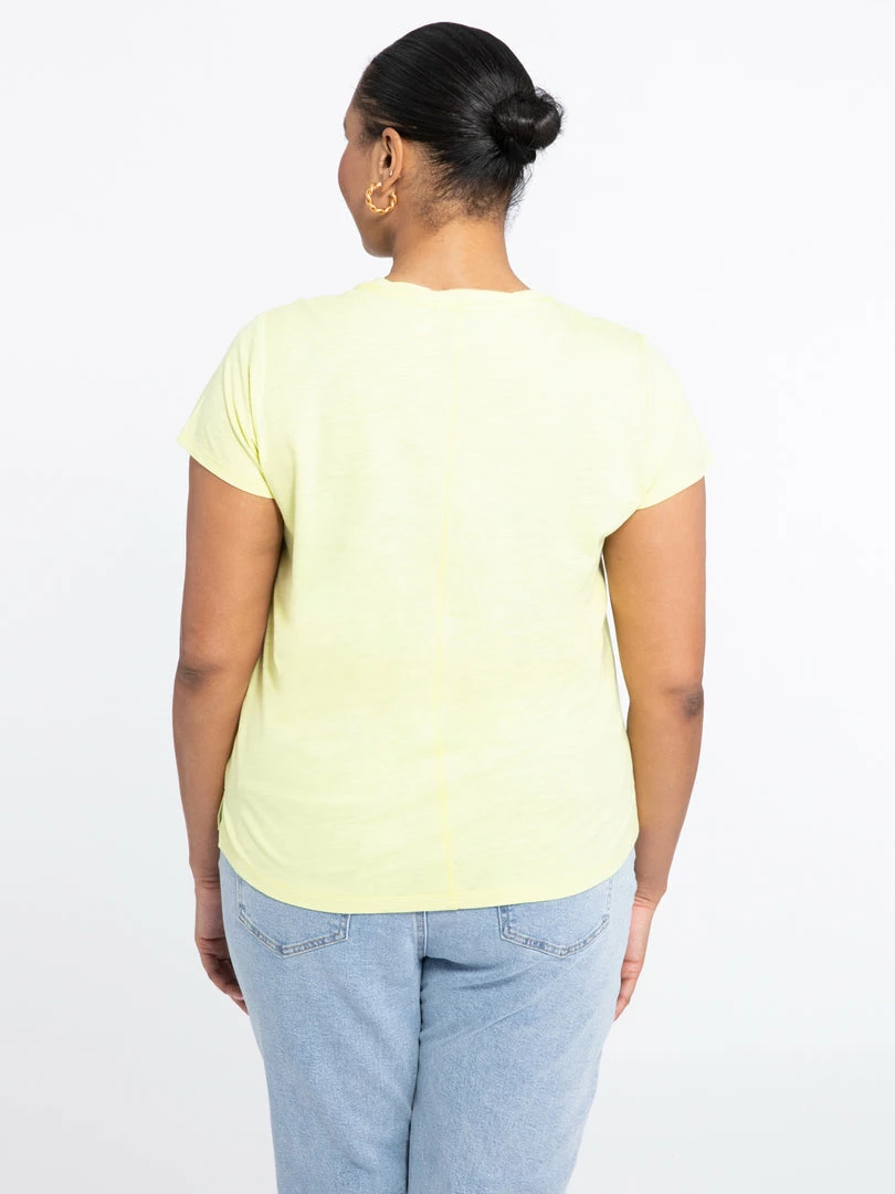 Sanctuary Clothing Traveler Twist Tee Lemon Lime Inclusive Collection 4 Sanctuary Clothing Traveler Twist Tee Lemon Lime Inclusive Collection