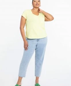 Sanctuary Clothing Traveler Twist Tee Lemon Lime Inclusive Collection 6 Sanctuary Clothing Traveler Twist Tee Lemon Lime Inclusive Collection