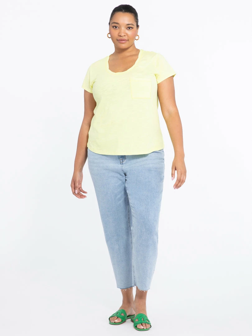 Sanctuary Clothing Traveler Twist Tee Lemon Lime Inclusive Collection 2 Sanctuary Clothing Traveler Twist Tee Lemon Lime Inclusive Collection