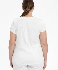 Sanctuary Clothing Traveler Twist Tee White Inclusive Collection