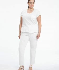 Sanctuary Clothing Traveler Twist Tee White Inclusive Collection