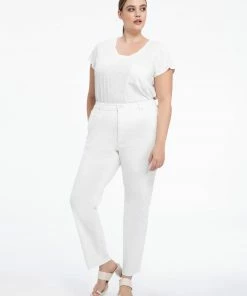 Sanctuary Clothing Traveler Twist Tee White Inclusive Collection