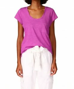 Sanctuary Clothing Sustainable Traveler Twist Tee Horizon