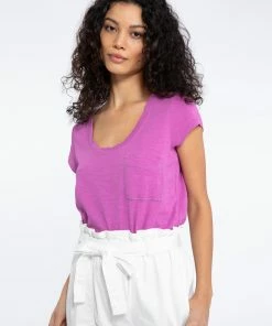 Sanctuary Clothing Sustainable Traveler Twist Tee Horizon