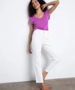 Sanctuary Clothing Sustainable Traveler Twist Tee Horizon