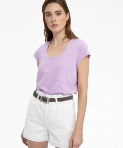 Sanctuary Clothing Frolic Paper Bag Short Vintage White