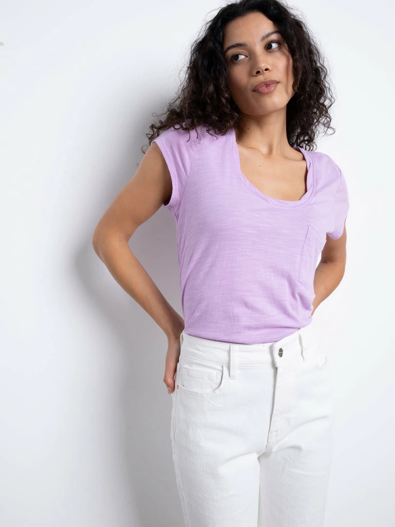 Sanctuary Clothing Traveler Twist Tee Petal Sustainable 2 Sanctuary Clothing Traveler Twist Tee Petal Sustainable