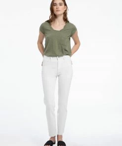 Sanctuary Clothing Traveler Twist Tee Trail Green Sustainable