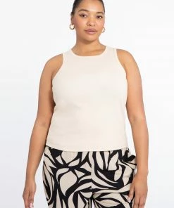 Sanctuary Clothing Perfect Rib Tank Clean Sand Inclusive Collection
