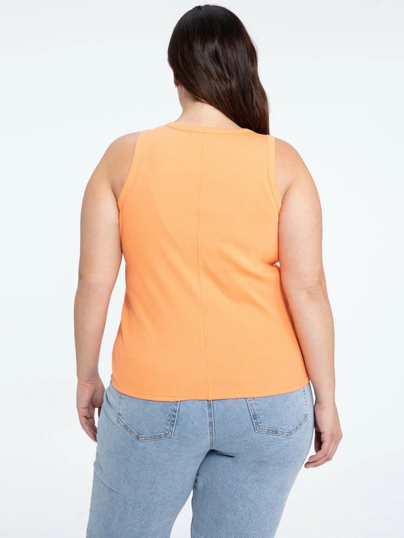 Sanctuary Clothing Sustainable Perfect Rib Tank Melon Inclusive Collection 4 Sanctuary Clothing Sustainable Perfect Rib Tank Melon Inclusive Collection