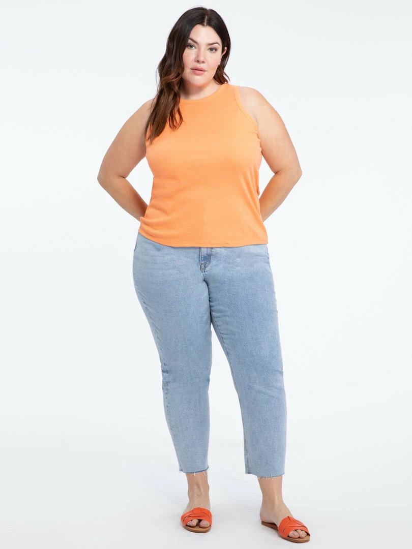 Sanctuary Clothing Sustainable Perfect Rib Tank Melon Inclusive Collection 3 Sanctuary Clothing Sustainable Perfect Rib Tank Melon Inclusive Collection