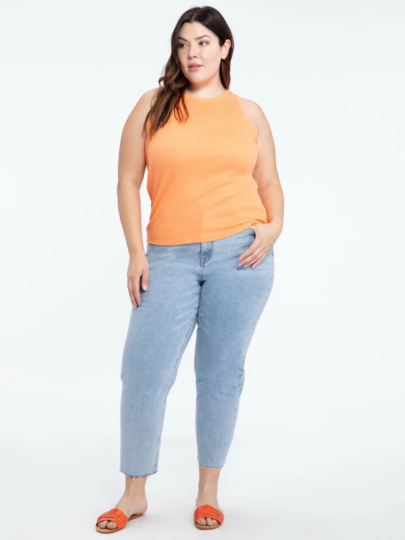 Sanctuary Clothing Sustainable Perfect Rib Tank Melon Inclusive Collection 2 Sanctuary Clothing Sustainable Perfect Rib Tank Melon Inclusive Collection