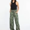Sanctuary Clothing Terrain Pull On Pant Palm Camo Summer