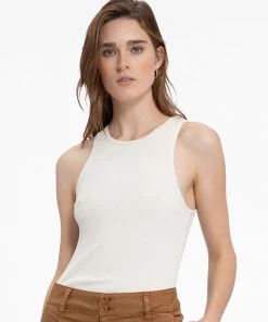 Sanctuary Clothing Perfect Rib Tank Buttercream