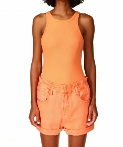 Sanctuary Clothing Perfect Rib Tank Melon Sustainable 9 Sanctuary Clothing Perfect Rib Tank Melon Sustainable