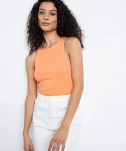 Sanctuary Clothing Perfect Rib Tank Melon Sustainable