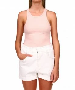 Sanctuary Clothing Perfect Rib Tank Peachy Keen