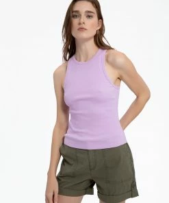 Sanctuary Clothing Perfect Rib Tank Petal