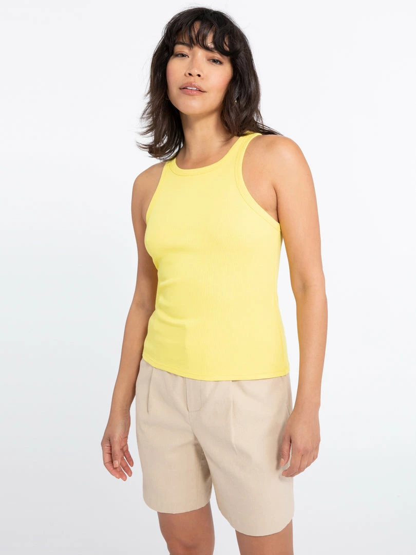 Sanctuary Clothing Summer Perfect Rib Tank Sunshine 4 Sanctuary Clothing Summer Perfect Rib Tank Sunshine