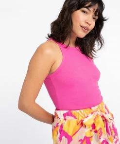 Sanctuary Clothing Perfect Rib Tank Tart Summer