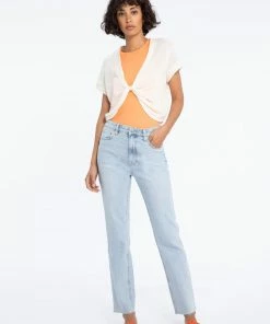 Sanctuary Clothing Frolic Twist Top Buttercream