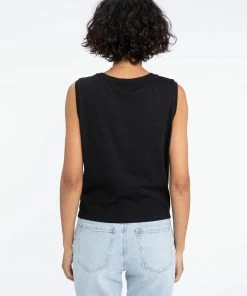 Sanctuary Clothing Twisted Tank Black