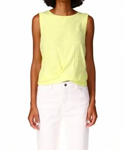 Sanctuary Clothing Twisted Tank Lemon Lime 9 Sanctuary Clothing Twisted Tank Lemon Lime