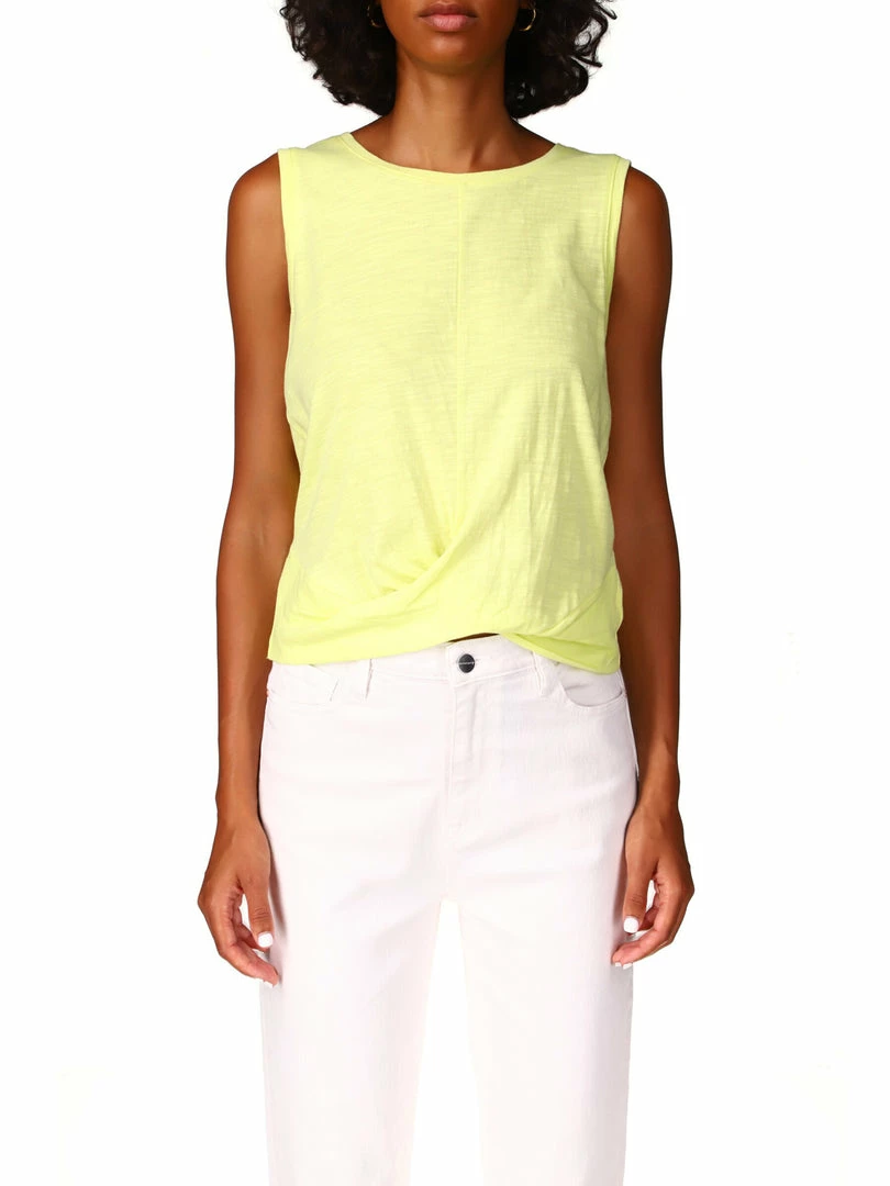 Sanctuary Clothing Twisted Tank Lemon Lime 4 Sanctuary Clothing Twisted Tank Lemon Lime